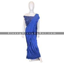 Load image into Gallery viewer, Gorgeous Ready to Wear Saree with Stitched Blouse