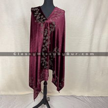 Load image into Gallery viewer, Sequins Velvet Shawl