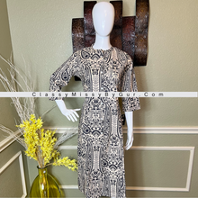 Load image into Gallery viewer, Straight Cotton Kurti
