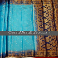 Load image into Gallery viewer, Brocade silk saree