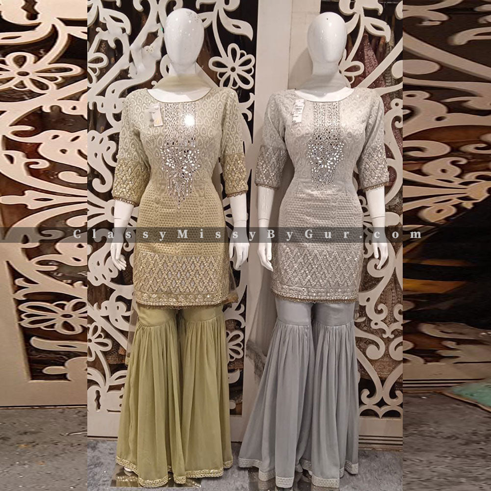 Buy Sharara Suit For Women | Sharara Suit Style | Sharara Fabric Colour |  HerZindagi