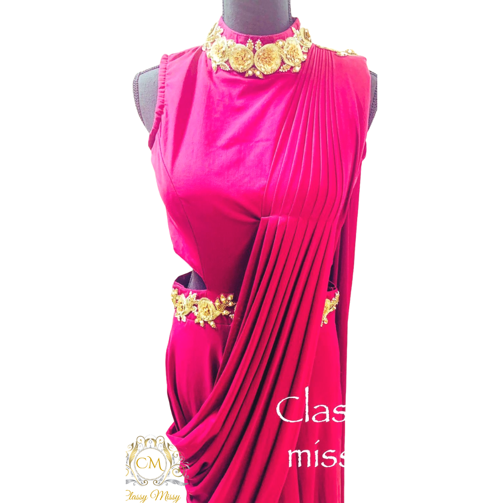Red Gown - Classy Missy by Gur