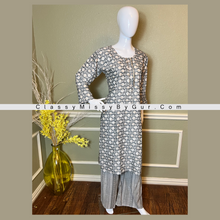 Load image into Gallery viewer, Printed Cotton Kurti With Pant