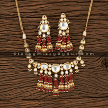 Load image into Gallery viewer, Designer Choker Necklace With Gold Plating
