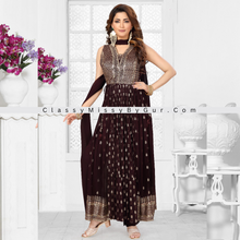 Load image into Gallery viewer, Naira Cut Palazzo Suit and pants In Chiffon