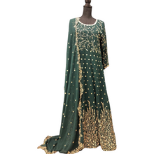 Load image into Gallery viewer, Anarkali embroidered suit