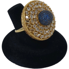 Load image into Gallery viewer, Stone and Kundan Ring