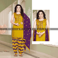 Load image into Gallery viewer, Punjabi Patiala Casual Cotton Suit
