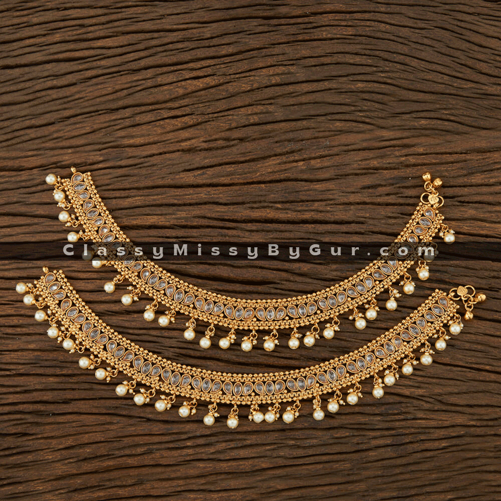 Antique Classic Payal with Gold Plating