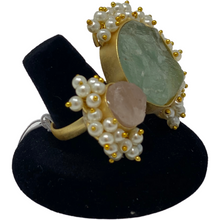 Load image into Gallery viewer, Semi-Precious Stone Ring