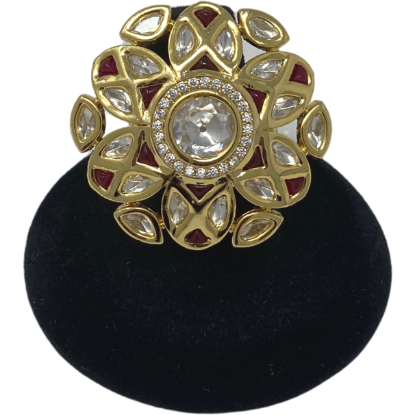 Ring - Kundan and Stone