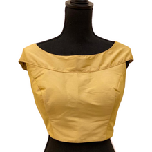 Load image into Gallery viewer, Women&#39;s Designer Boat Neck Silk Blouse