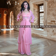 Load image into Gallery viewer, Indowestern jumpsuit with jacket