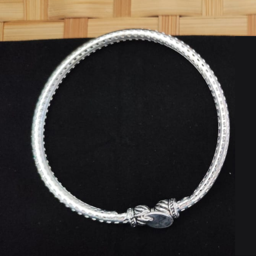 Stylish Oxidized Silver Bracelet