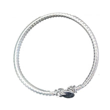 Load image into Gallery viewer, Stylish Oxidized Silver Bracelet